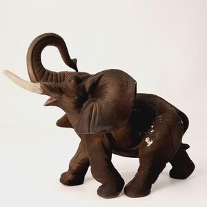 Vintage ArtMark Porcelain Elephant Trunk‎ Up